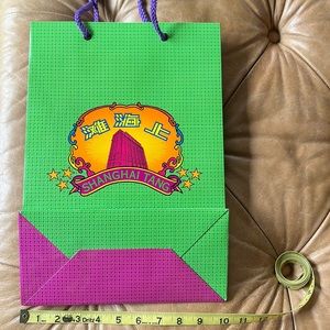 Shanghai Tang heavy paper shopping bag